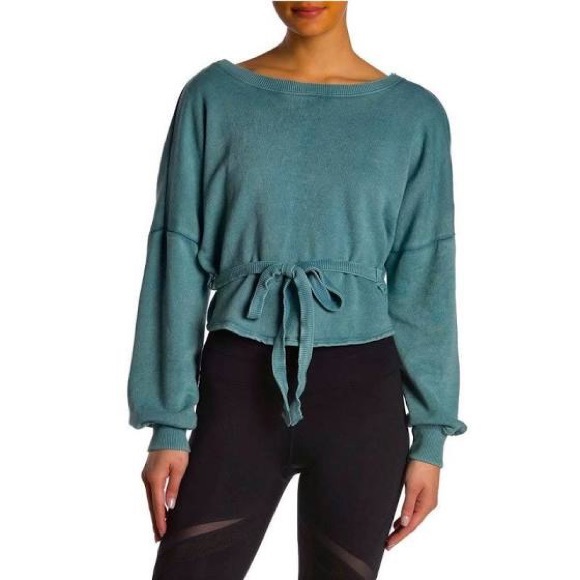 Free People Sweaters - Free People Movement Charlotte Wrap Alpine Lake size S